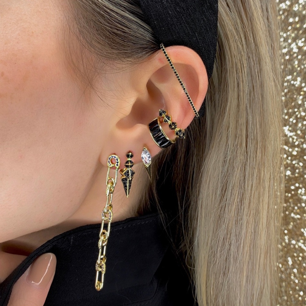 Rose Gold Drop earrings - Melinda Maria - NWT ✨ - Picture 2 of 8